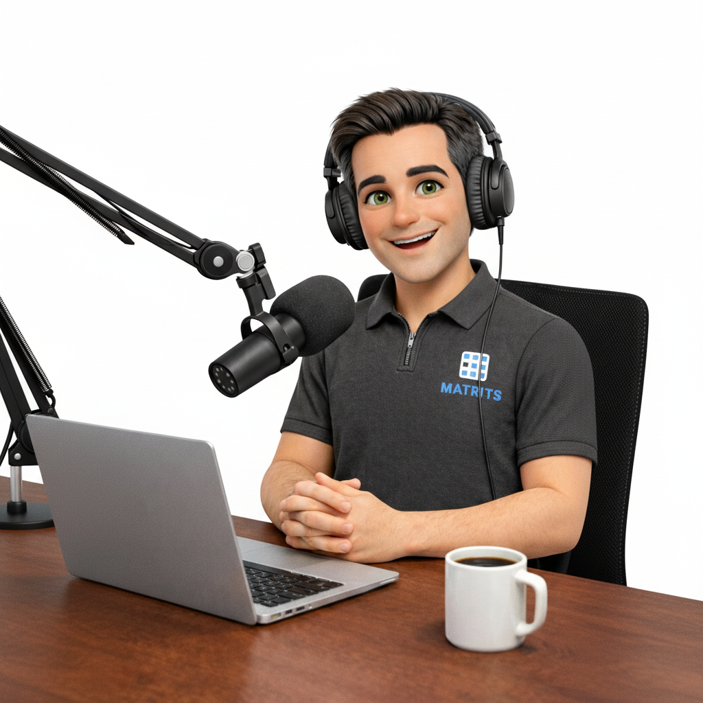 Podcast de Matrits con José Antonio Díaz Infante sobre consultoría de inteligencia artificial y transformación digital para empresas B2B
